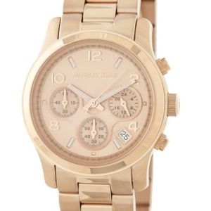 Michael Kors Women’s rose gold chronograph Watch